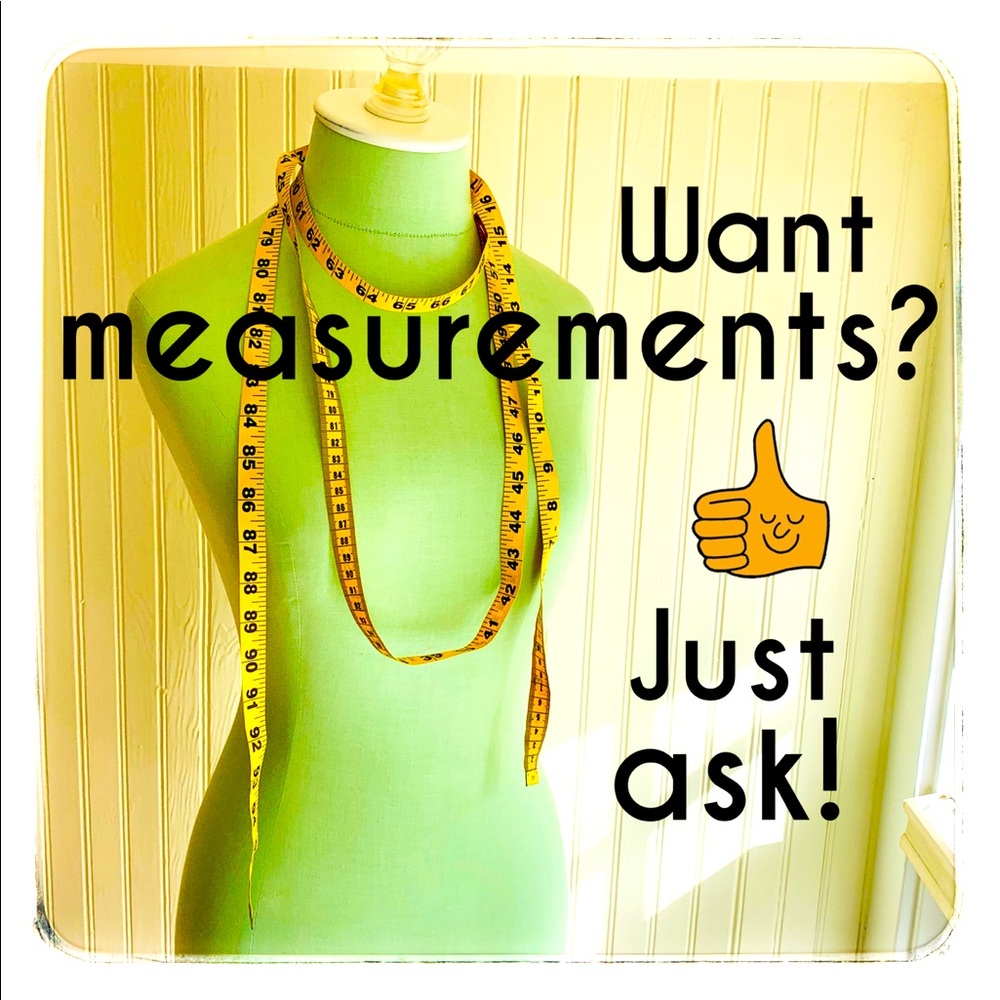 I’m happy to provide measurements!